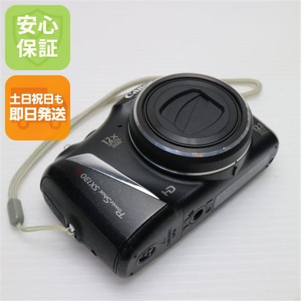 超美品 PowerShot SX130 IS ブラック 即日発送 Canon デジカメ デジタルカメラ 本体 土日祝発送OK 01000