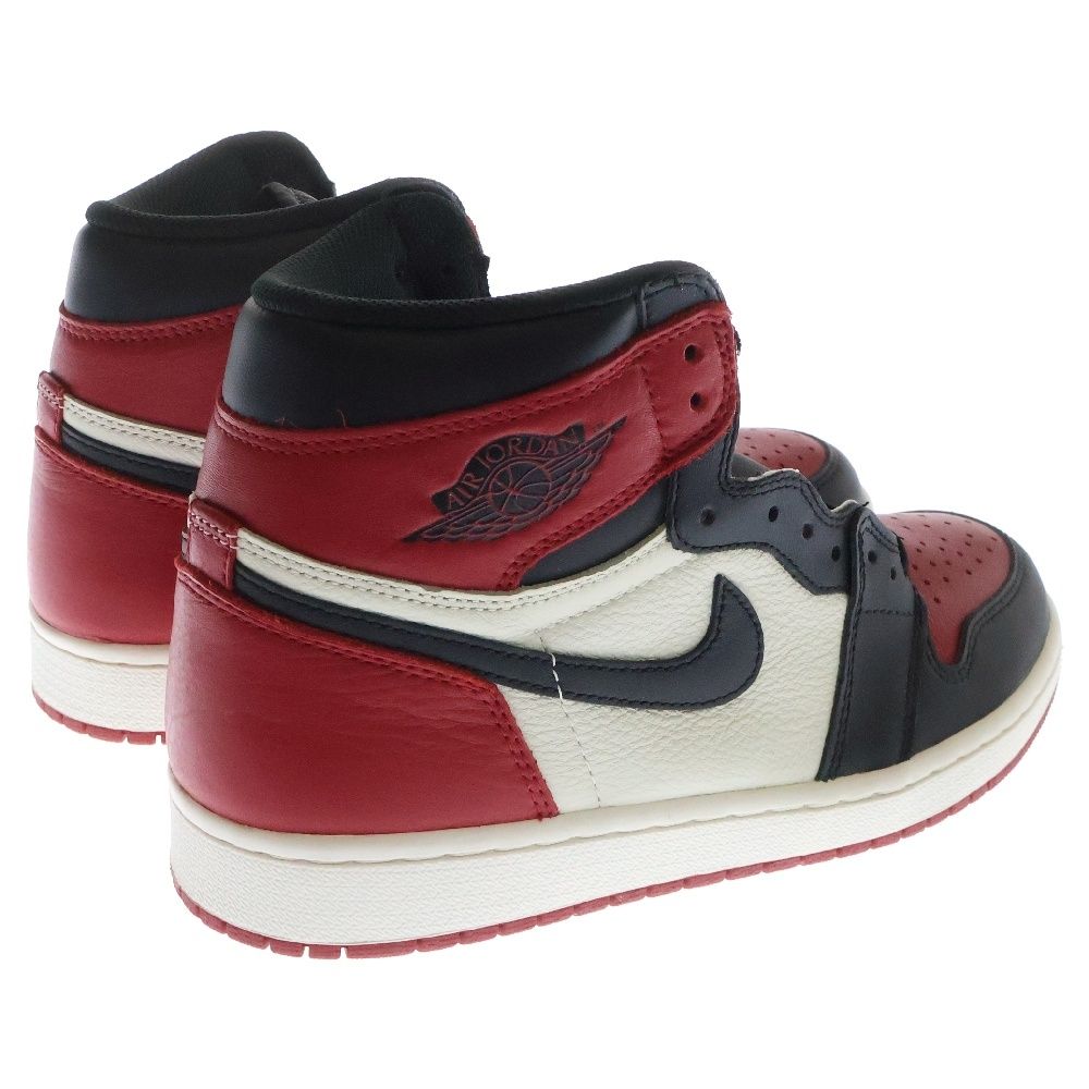 NIKE (ナイキ) AIR JORDAN 1 RETRO HIGH OG BRED TOE 555088-610 エア  