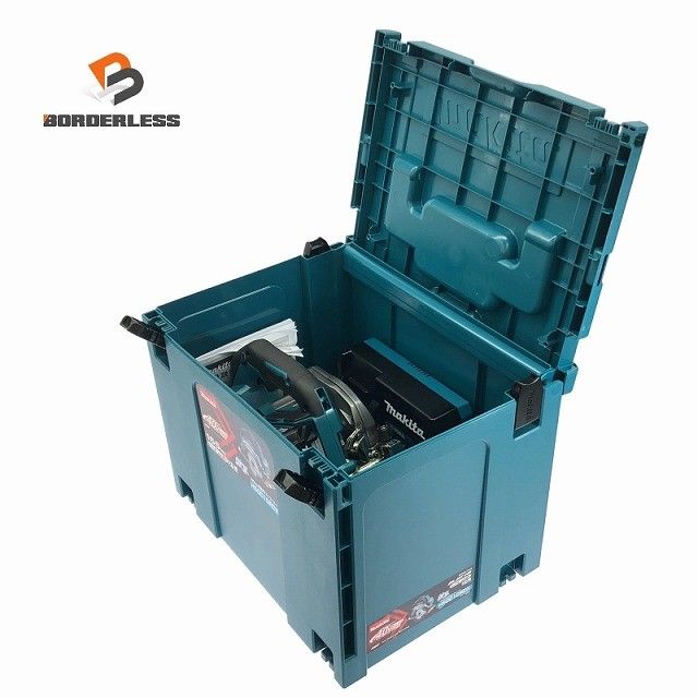 makita マキタ 40Vmax 充電式丸ノコ HS001GRDX バッテリー2個 2.5Ah 充電器 ケース付き 電動工具 大工道具116841
