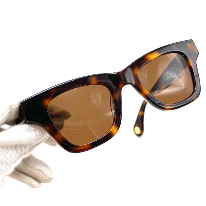JACQUEMUS ジャックムス ロゴ べっ甲柄 プラスチック サングラス eH0796N KANDAIZUMI_COM