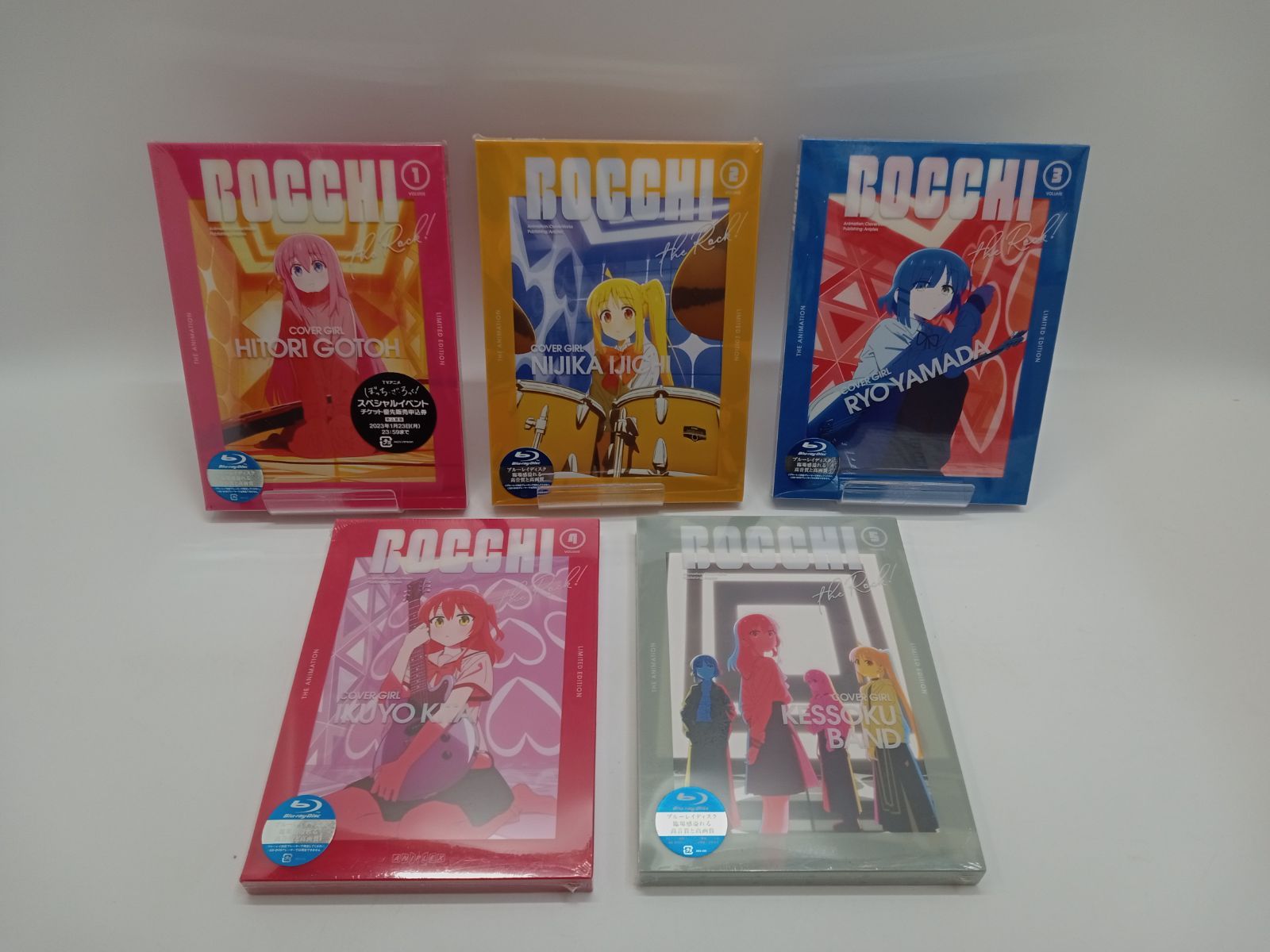 未開封多数】ぼっち・ざ・ろっく！ 全巻セット(1巻～6巻) Blu-