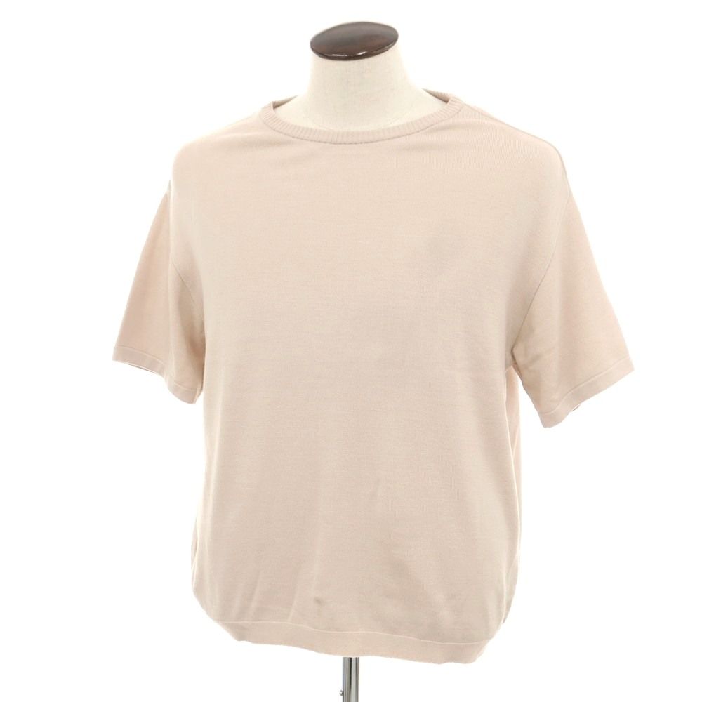 新品アウトレット】ヴィルーム V::loom ウール クルーネック 半袖 プル  