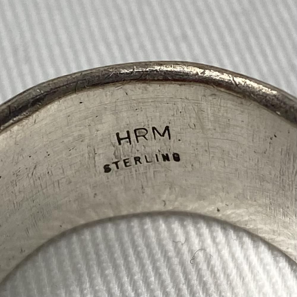 中古】Navajo Henry Mariano スタンプワークリング #20 ナバホ族