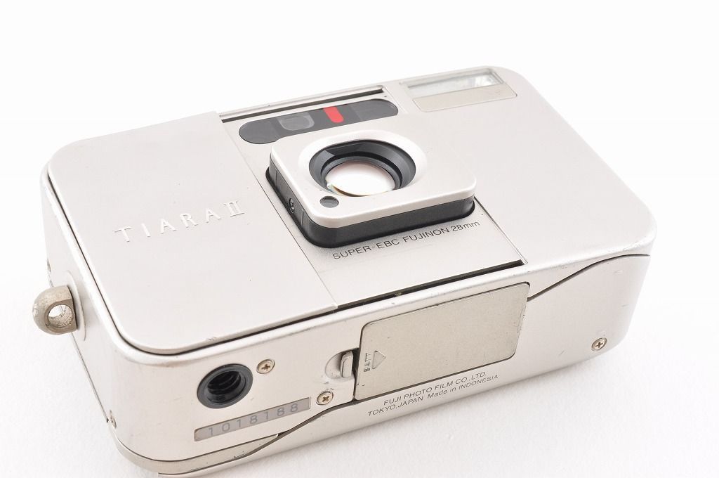 フジフイルム Fujifilm Cardia Mini TIARA II コンパクトフィルムカメラ 35 mm ポイント シュート 人物撮影 コンパクトカメラ(フィルム) 