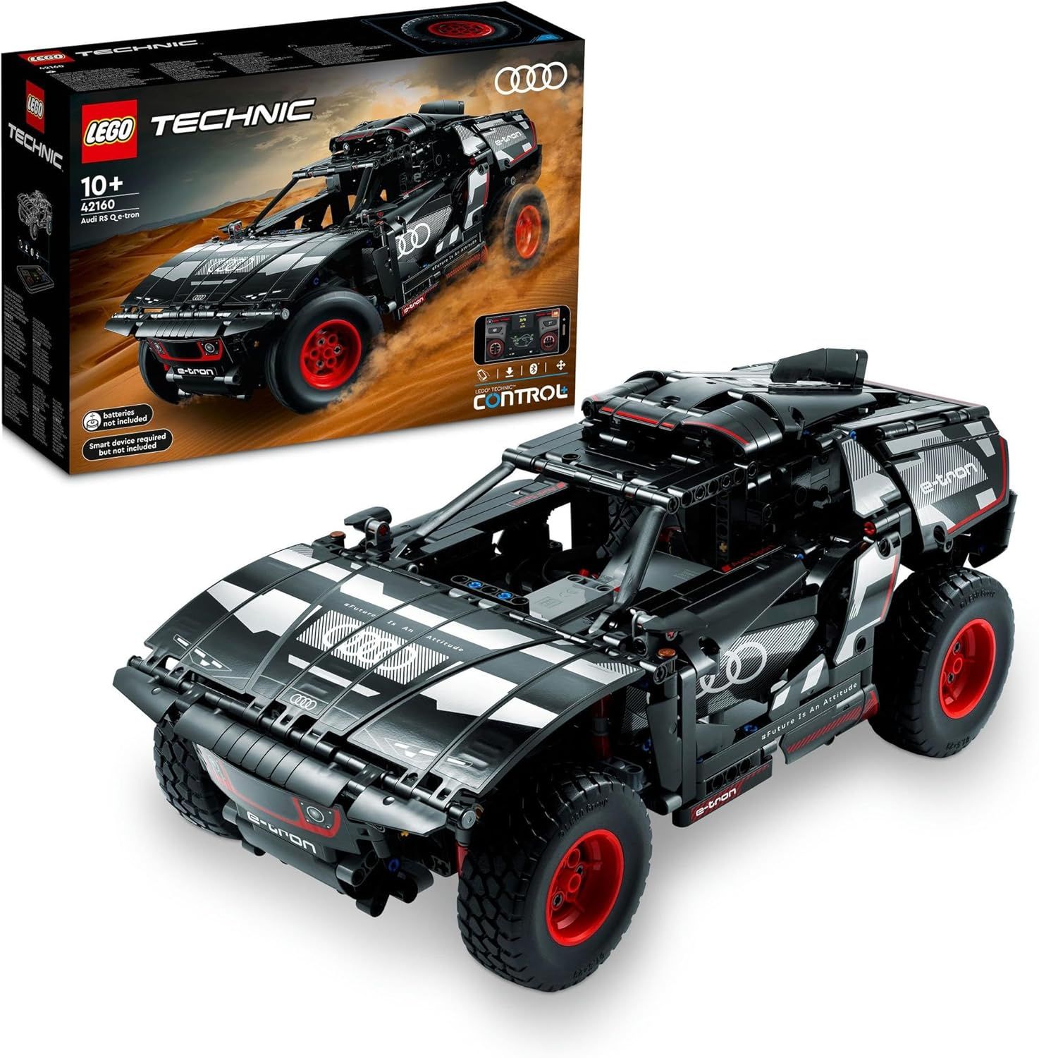 レゴ(LEGO) テクニック アウディ RS Q e-tron おもちゃ 玩具 プレゼント 誕生日 ブロック クリスマス 男の子 女の子 子供 10歳 11歳 12歳 小学生 乗り物 車 ミニカー 42160