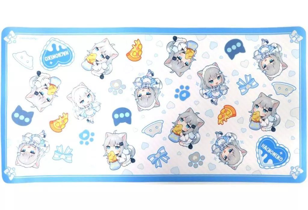中古】デスクマット Nachoneko ミニキャラver. デスクマット
