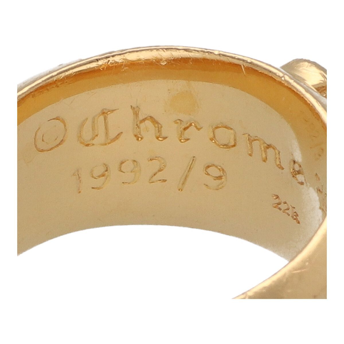 中古】 CHROME HEARTS クロムハーツ ダガーリング 22K パヴェ