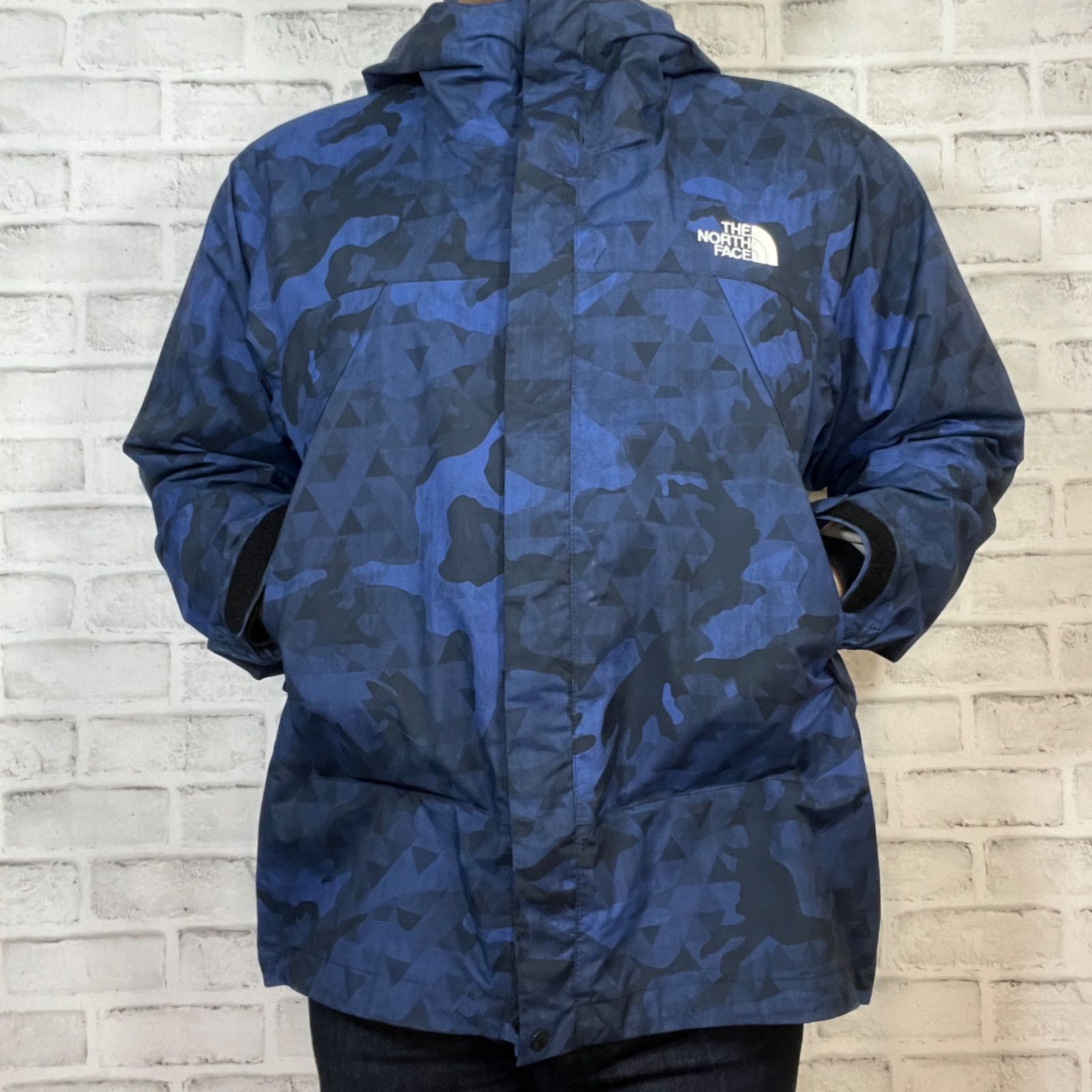 当店限定販売 THE NORTH FACE ノースフェイス ナイロンジャケット 総柄