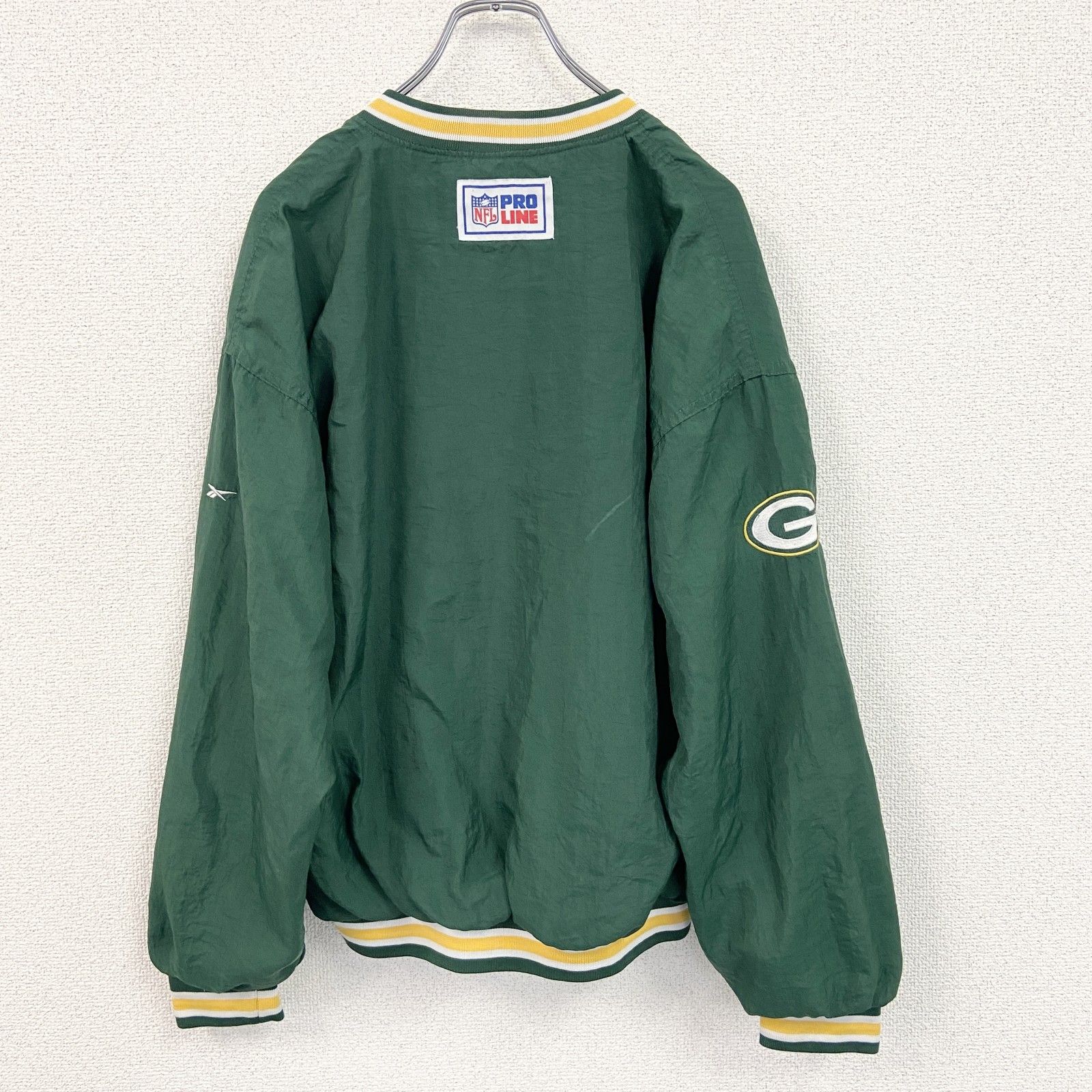 Reebok × NFL グリーンベイ パッカーズ XL 古着 プルジャケット 楽天市場】00年代 Reebok リーボック NFL グリーンベイ