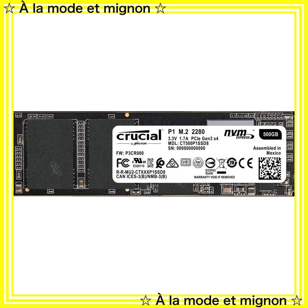 送料無料】M.2 SSD PCIe NVMe NAND 3D CT500P1SSD8 500GB P1シリーズ