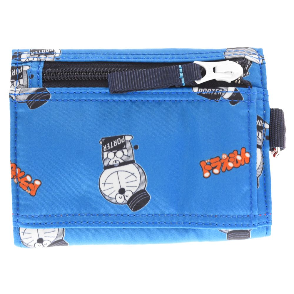 PORTER (ポーター) ×ドラえもん WALLET 三つ折りウォレット 長財布 