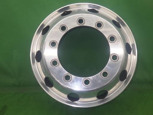 【中古】デコトラ  アルコア 22.5×8.25 10穴  アルミホイール1本のみ