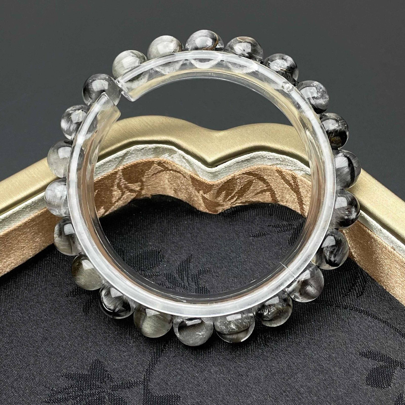 絶賛 EU製 ☆ブルッカイトインクォーツ☆パワーストーン アクセサリー