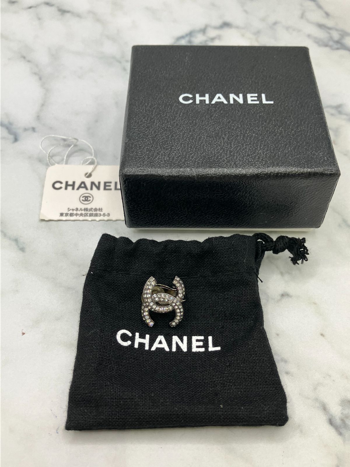 CHANEL イヤリング　片耳 CHANEL シャネル ピアス レディース A86504 Y09569 Z2800 ココ