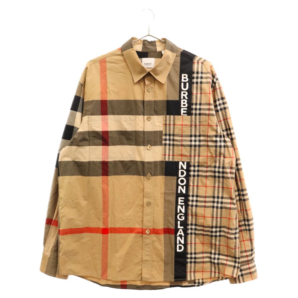 バーバリーチェック パッチワークチェックシャツ BURBERRY - BURBERRY