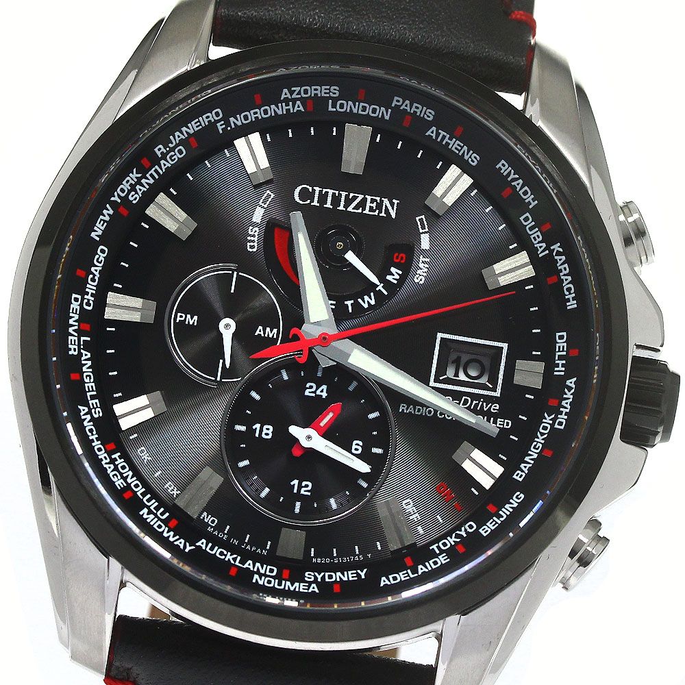 シチズン CITIZEN AT9065-00E エコドライブ ダブルダイレクトフライト ソーラー電波 メンズ箱 保証書付き_774679