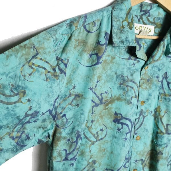 90s00s ヴィンテージ オービス orvis 総柄 ツリーカモ イージパンツ 90's 00's オービス ORVIS 総柄 オープンカラー ボックス シャツ