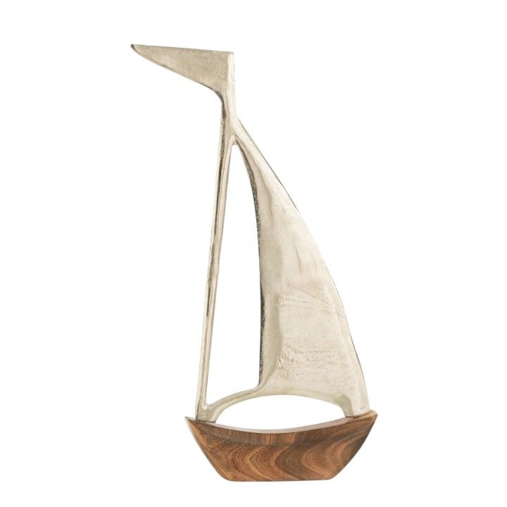 ボート アルミニウム オブジェ ヨット アート インテリア雑貨 生活雑貨
