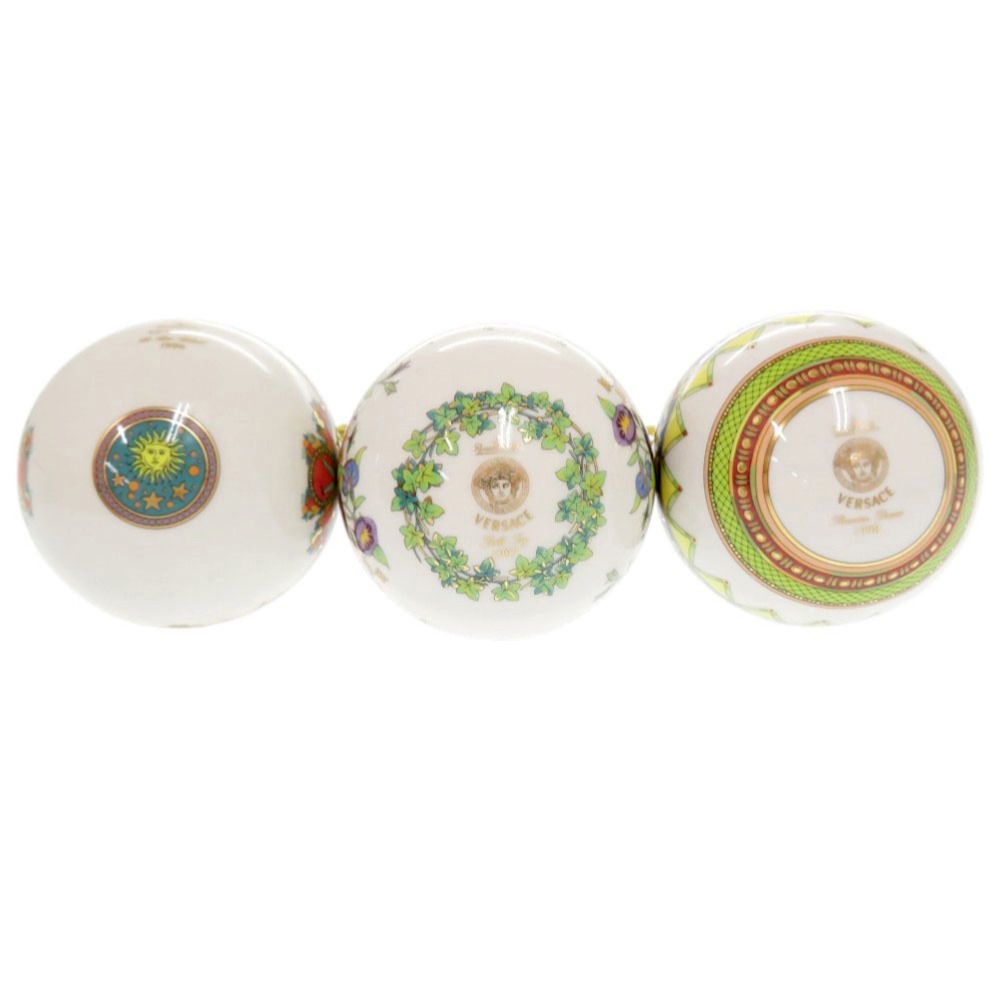 VERSACE ヴェルサーチ クリスマス オーナメント陶器製 VERSACE ヴェルサーチ クリスマス オーナメント陶器製