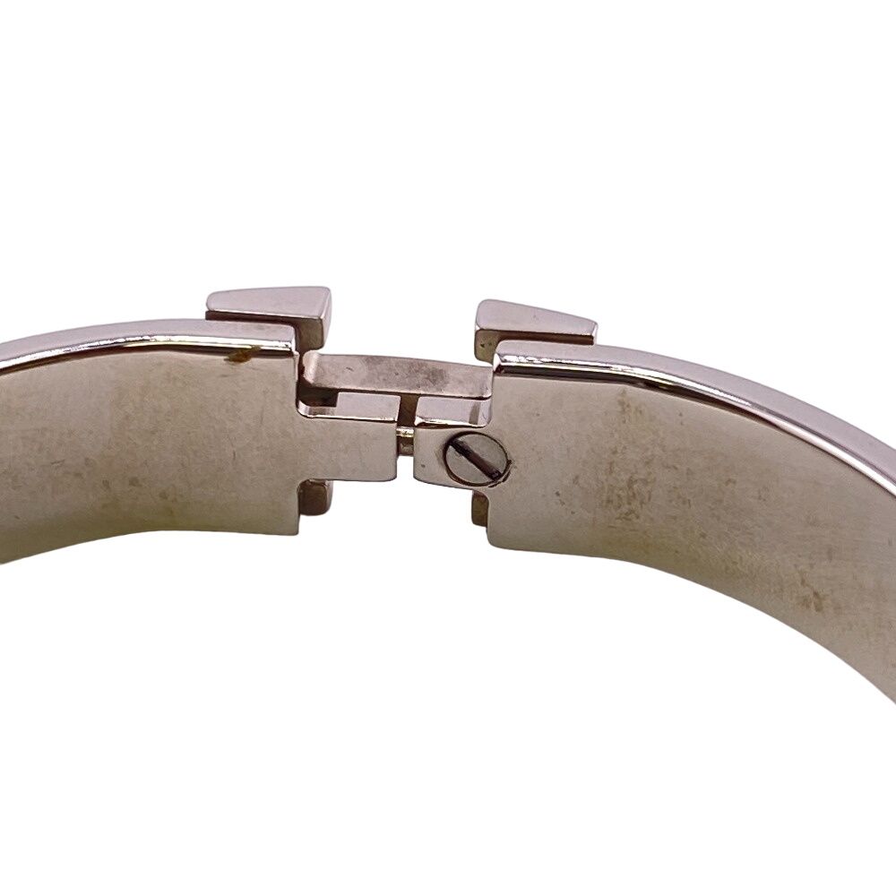 中古】エルメス クリックHバングル ファン バングル GP ゴールド 中古