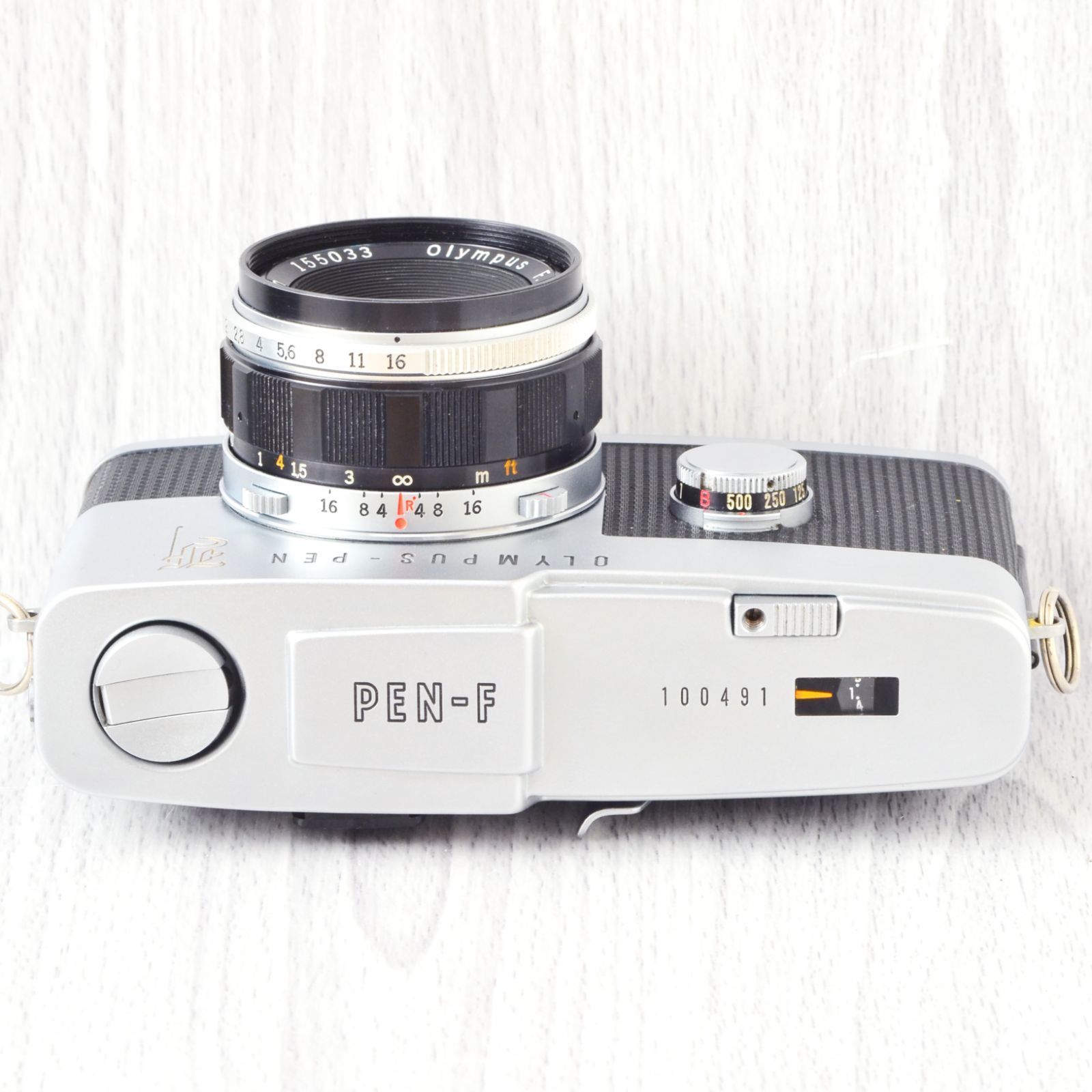 美品! OLYMPUS PEN F + 38mm f1.8 単焦点レンズ 整備済 - スタジオ・わ