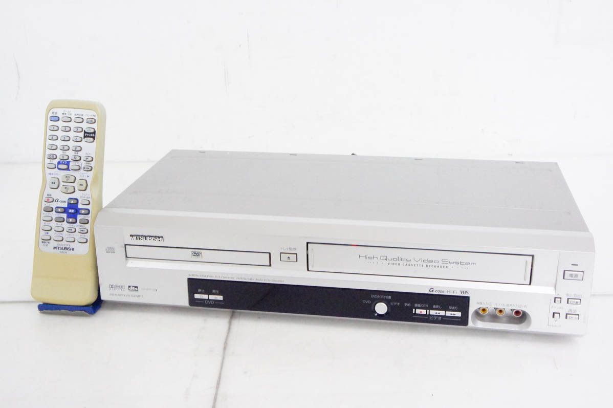 三菱MITSUBISHI DVDプレーヤー一体型ビデオデッキ DJ-GM10