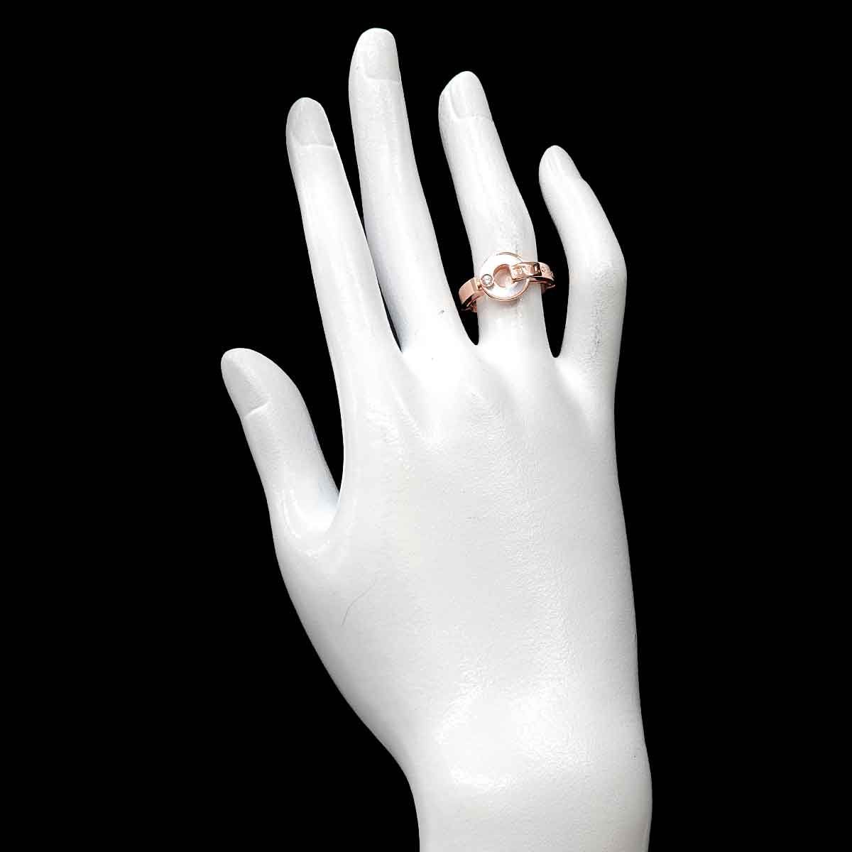 ブルガリ BVLGARI ブルガリ ブルガリ #52 リング シェル ダイヤ