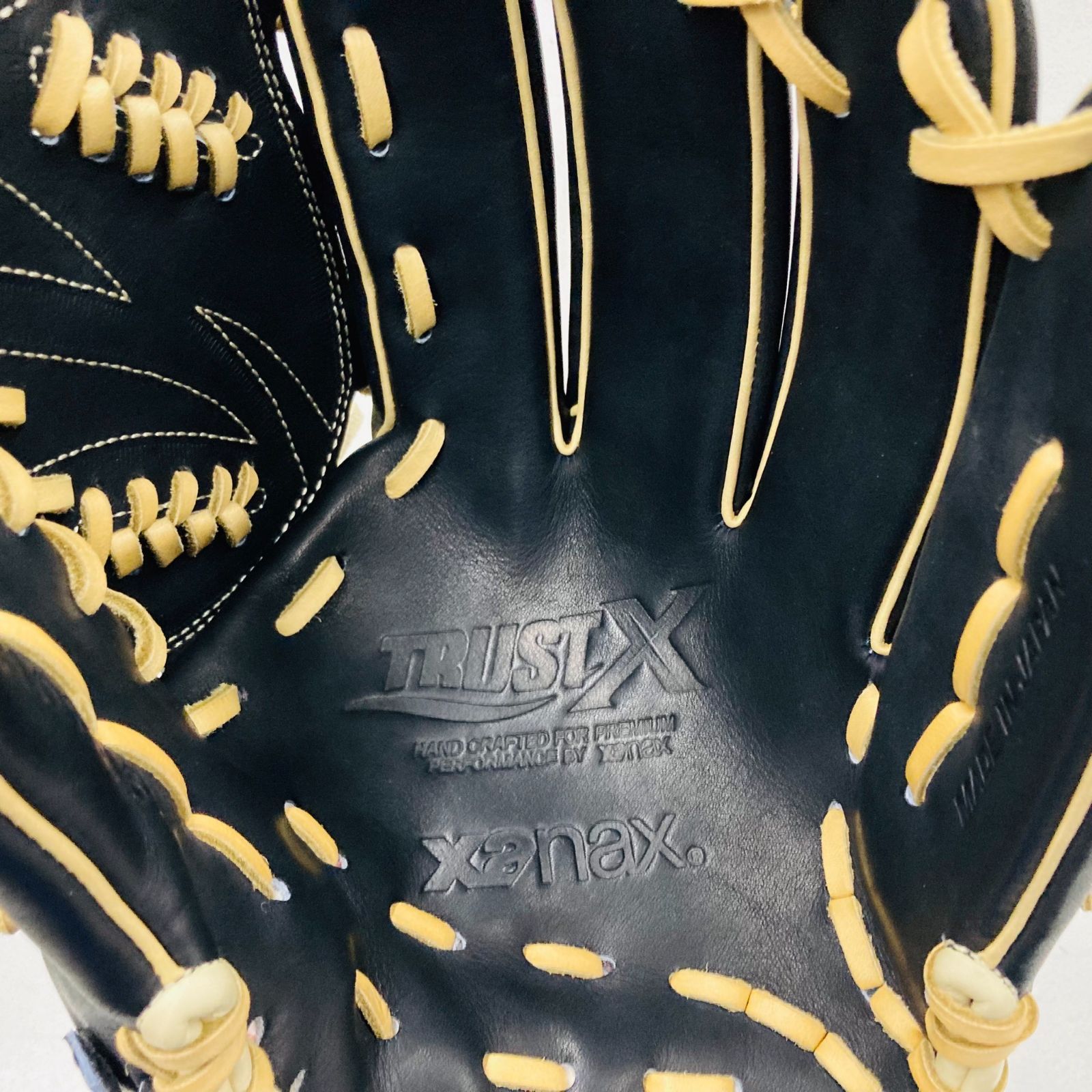 ザナックス オリジナルオーダーグラブ 硬式用 ピッチャー用 阪神・湯浅