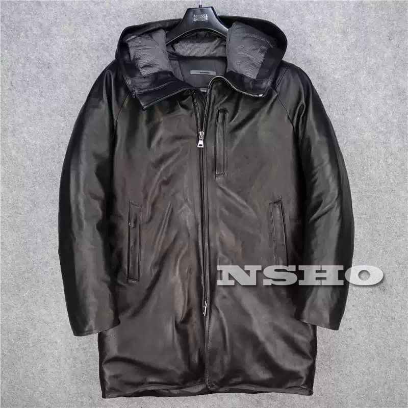 1.0mmシープスキン 定番 ピーコート Peacoat ギフト メンズ 革ジャン イタリアンレザー タンニンなめし 羊革