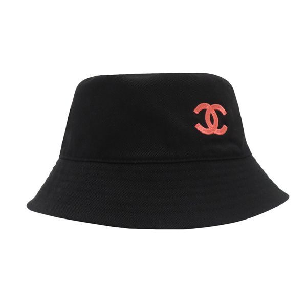 美品】シャネル CHANEL 23年 リバーシブル コットン バケット