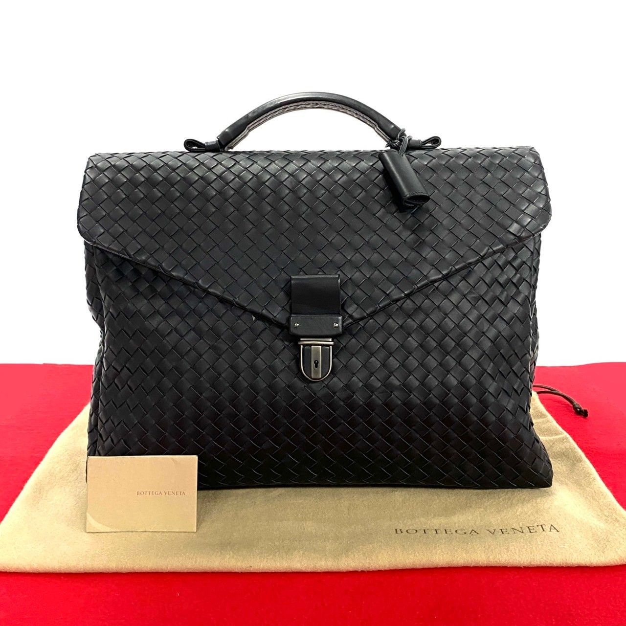 ほぼ未使用 袋付き BOTTEGA VENETA ボッテガヴェネタ イントレ