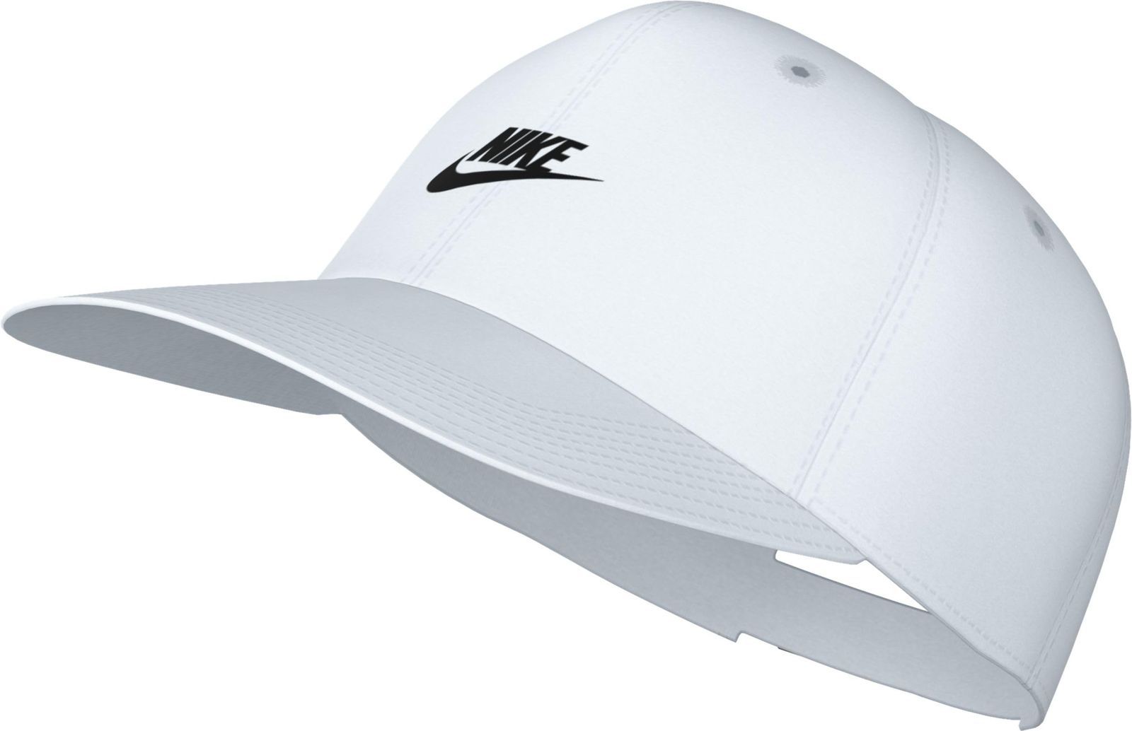 [ナイキ] ナイキ クラブ CB FUT WSH L キャップ ホワイト/ブラック FB5368-100 サイズM/L 