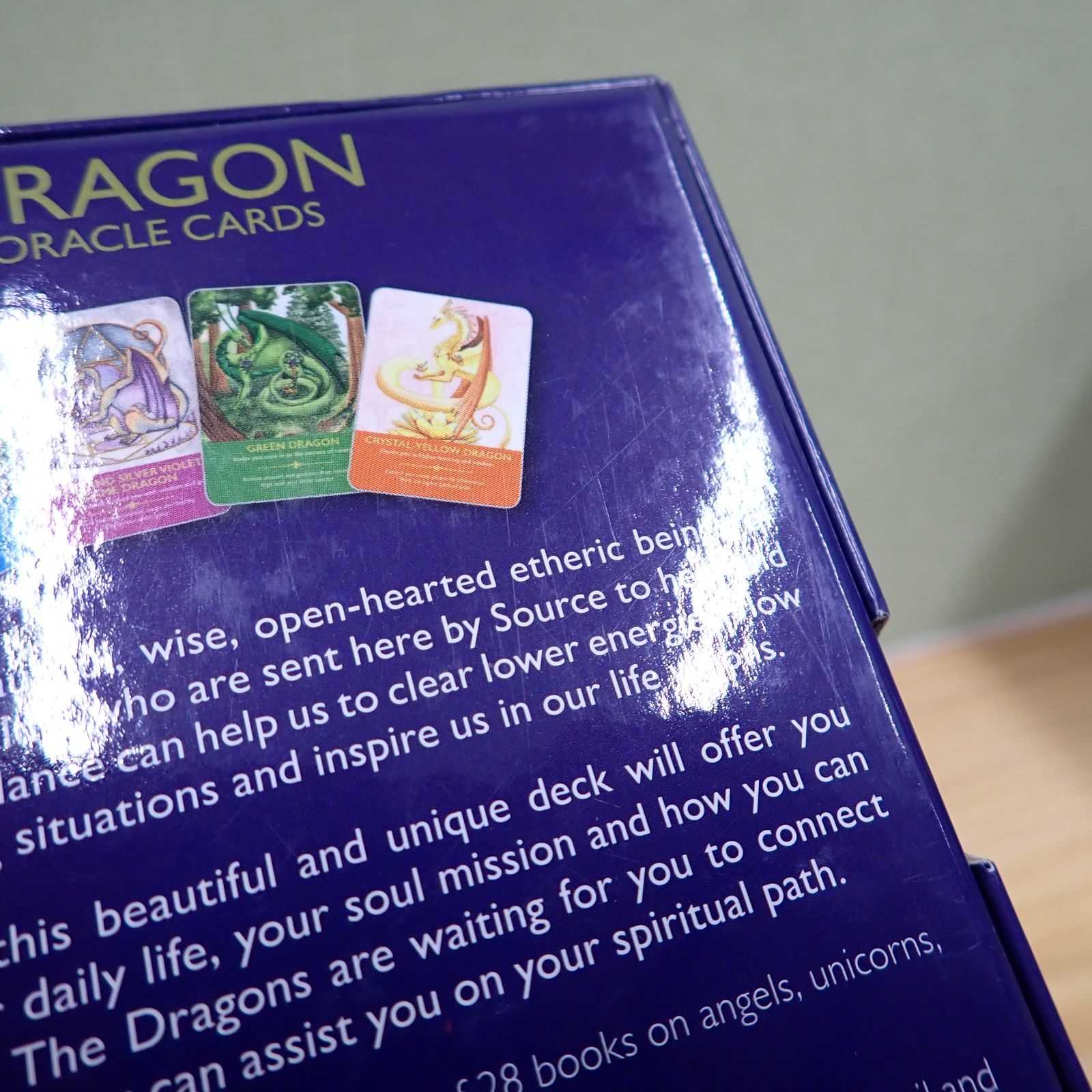 2304d2-17☆【英語版】Dragon Wisdom／Dragon Oracle Cards ドラゴン