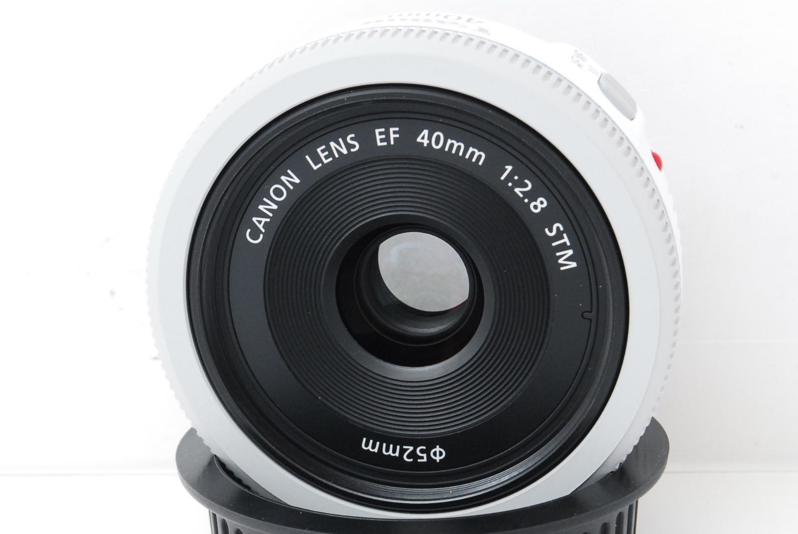 Canon EF 40mm F2.8 STM ホワイト パンケーキ 単焦点レンズ