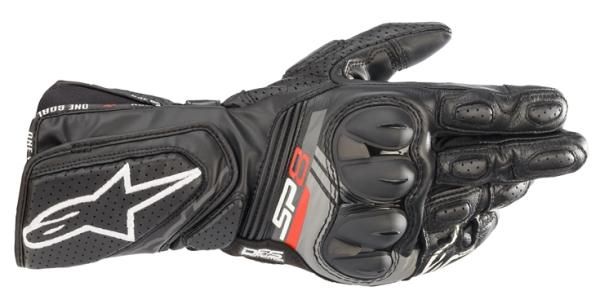 【新品・2営業日で発送】ALPINESTAR アルパインスターズ 【必ず購入前に仕様をご確認下さい】SP-8 v3 LEATHER GLOVE 10 BLACK S