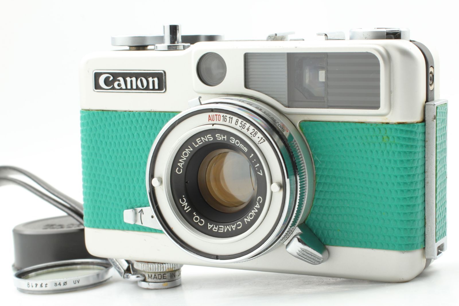 完動品◎Canon demi EE17 コンパクト フィルムカメラ #11 - フィルムカメラ