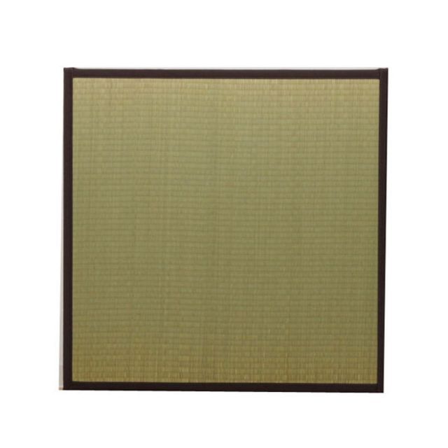 置き畳 半畳 国産 い草ラグ あぐら ブラウン 約82×82cm 6枚組 8628130 イケヒコ