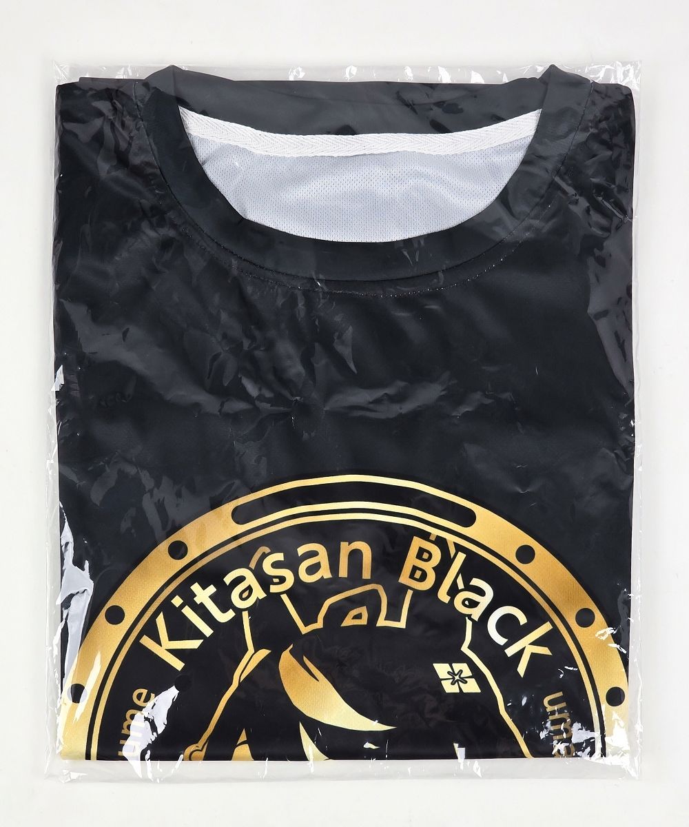 BOSS × ウマ娘　コラボTシャツ【キタサンブラック】 ウマ娘 プリティーダービー Season 3 Tシャツ XLサイズ 01