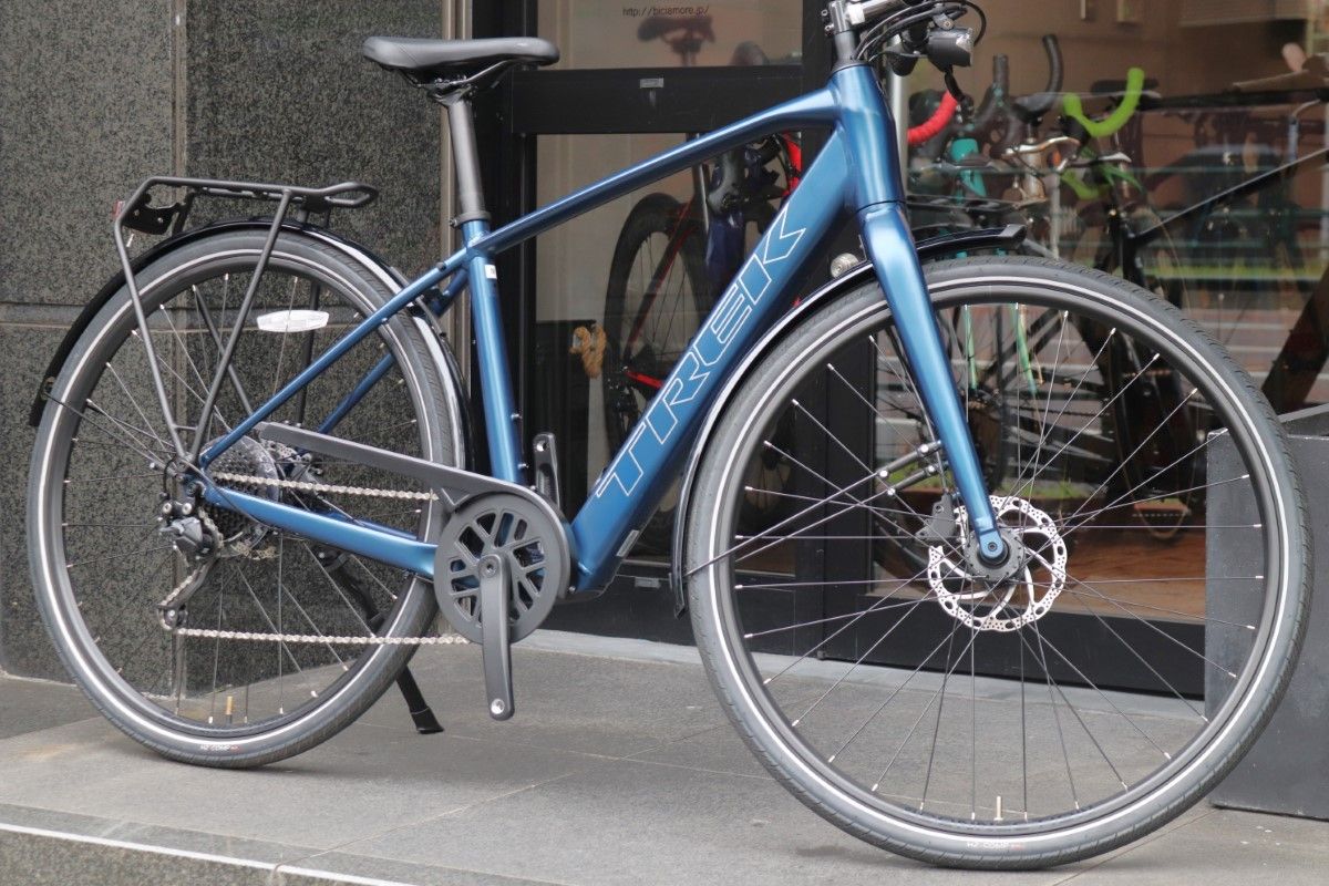 トレック TREK FX 2 Mサイズ シマノ 1×9S アルミ 電動アシスト クロスバイク Eバイク 東京南麻布店