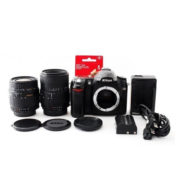 即決コメントで1000円引き✨入門モデル！✨Nikon D50✨ ダブルレンズ