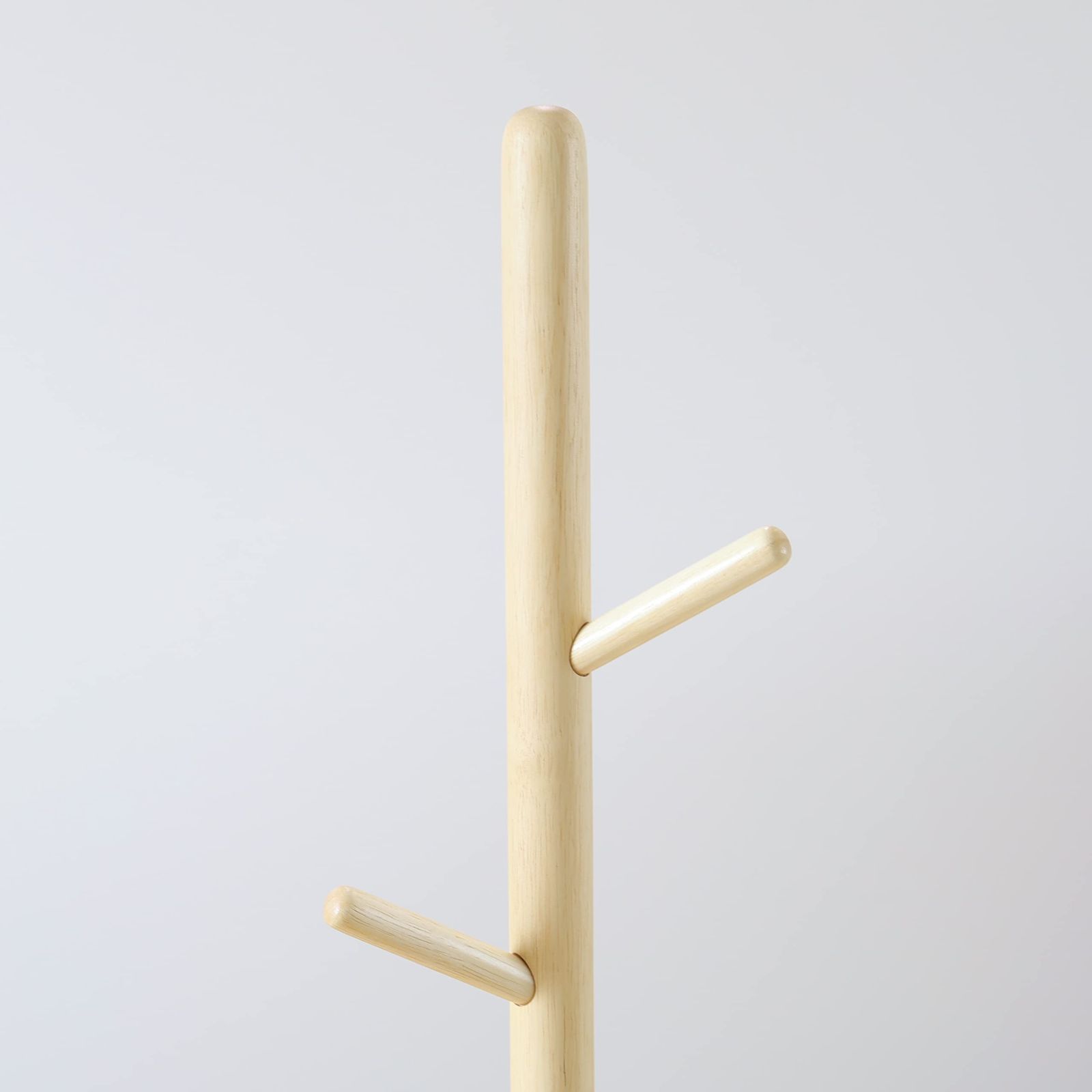 パール金属 木製 ポールハンガー S ナチュラル 耐荷重 フック1本