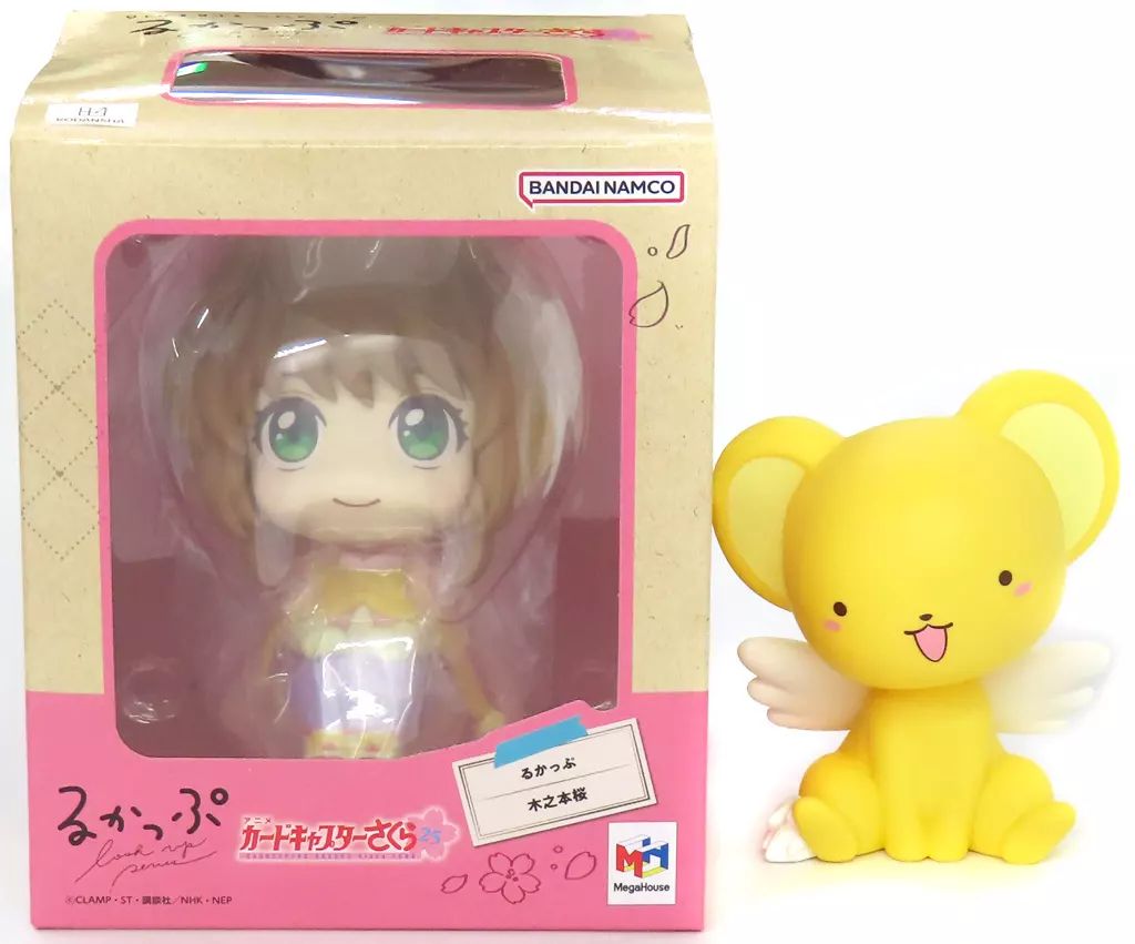 MegaHouse - プレミアムバンダイ限定 るかっぷ 木之本桜(きのもとさくら)&amp;ケロちゃん カードキャプターさくら 完成品 フィギュア メガハウス るかっぷ カードキャプターさくら 木之本桜＆ケロちゃん 【限定
