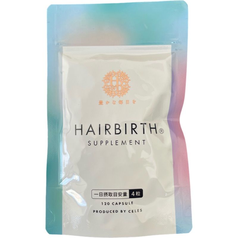 HAIRBIRTH ヘアバース サプリメント 120粒 育毛サプリメント - メルカリ