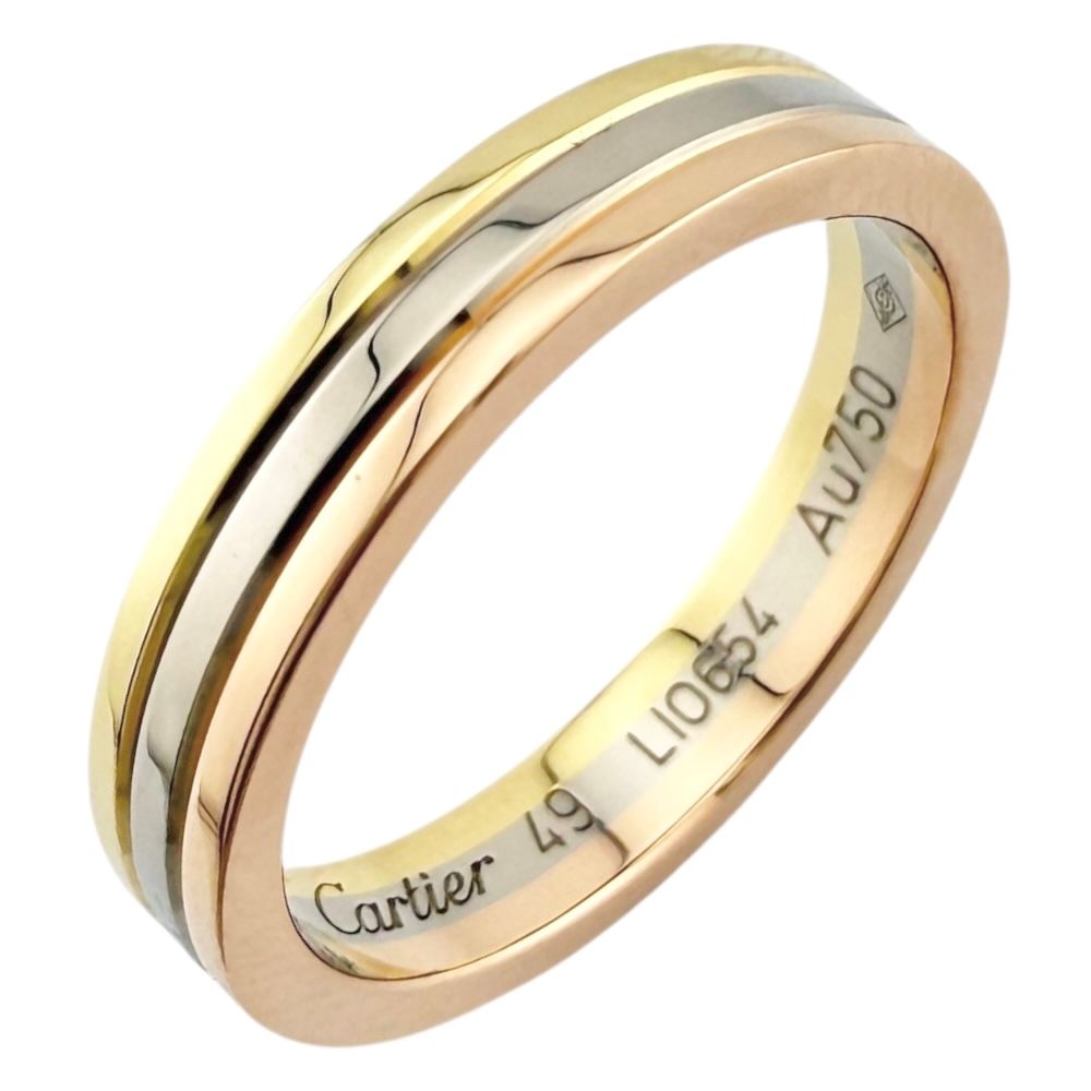 カルティエ ヴァンドーム リング 指輪 9号 18金 K18イエローゴールド レディース CARTIER カルティエ