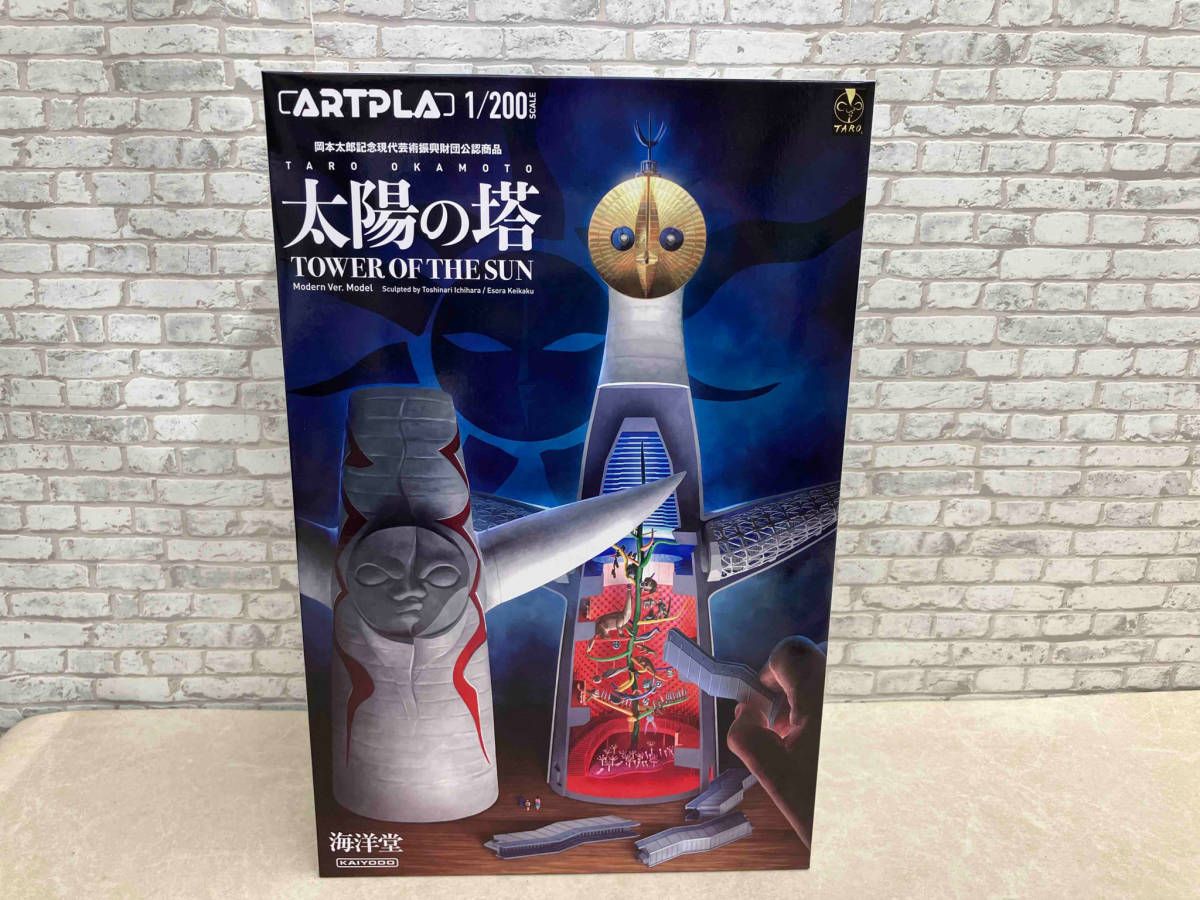 ARTPLA 1/200 太陽の塔 TOWER OF THE SUN プラモデル ARTPLA 太陽の塔 TOWER OF THE SUN｜プラモケイ｜海洋堂
