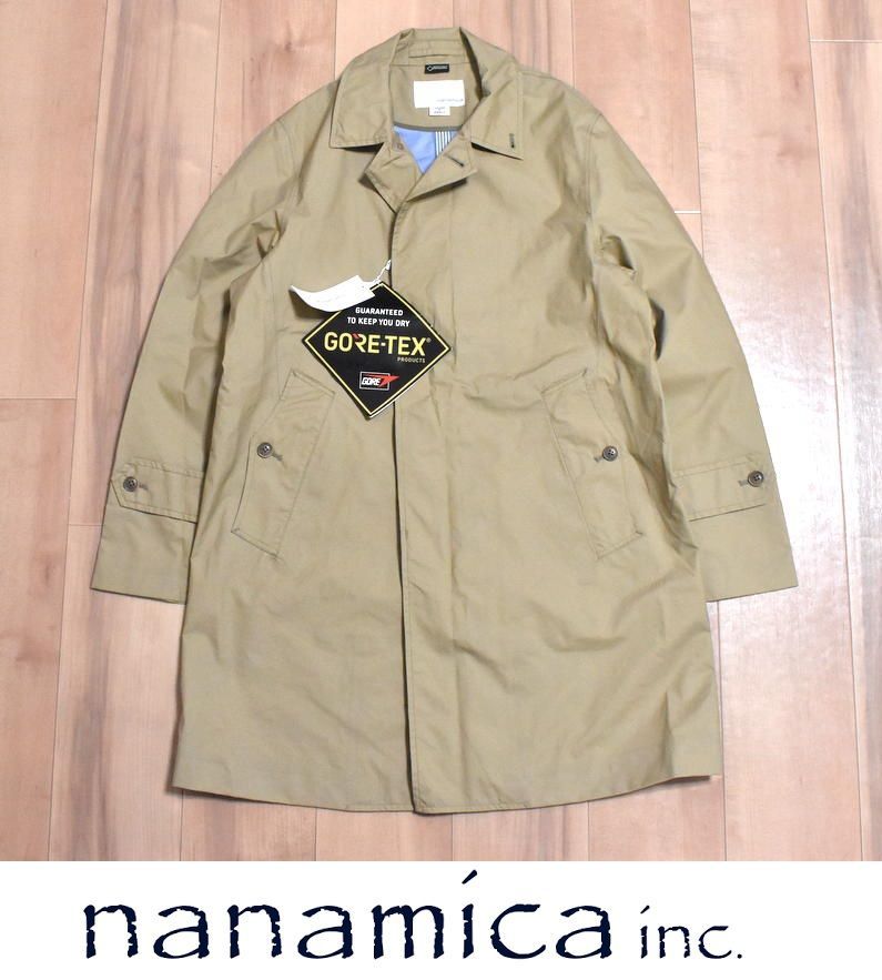 新品 nanamica ナナミカ GORE-TEX ステンカラーコート S 定価
