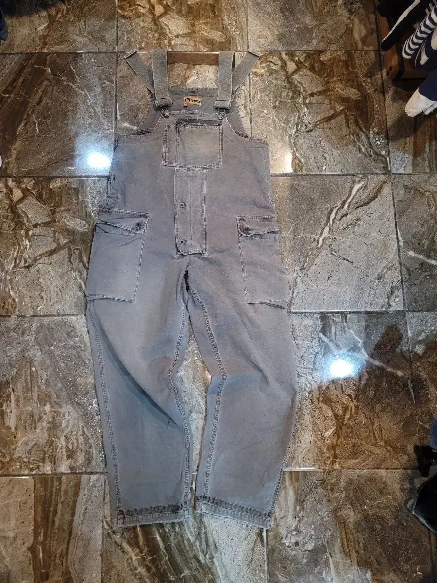 Nigel Cabourn ナイジェル ケーボン ダンガリー ワークパンツ グレー size48