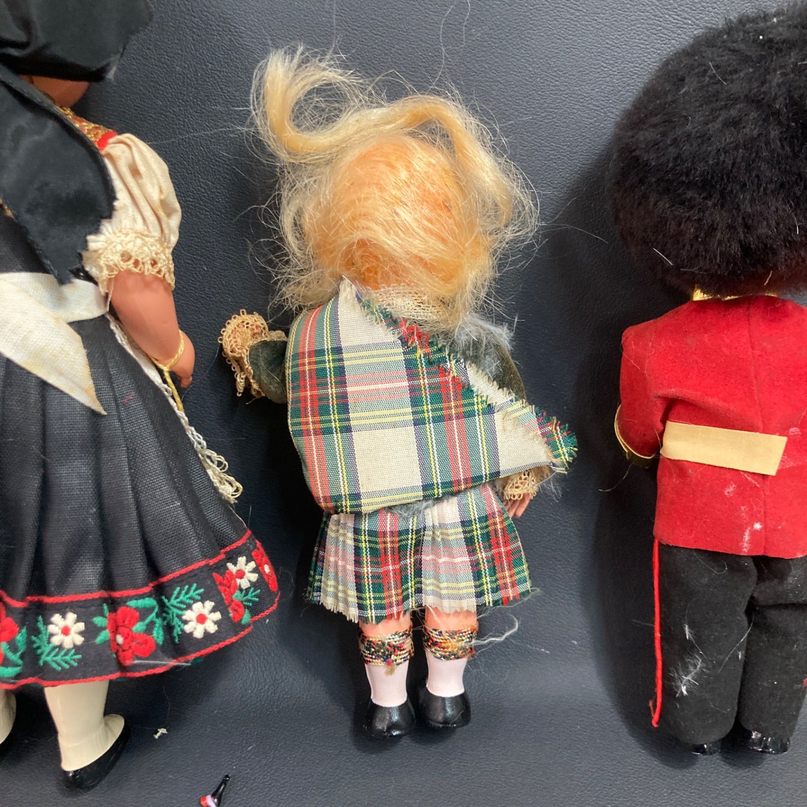 アンティークドール 男の子人形 民族衣装風 ヴィンテージ 人形 アンティーク 民族衣装 男の子 昭和レトロ