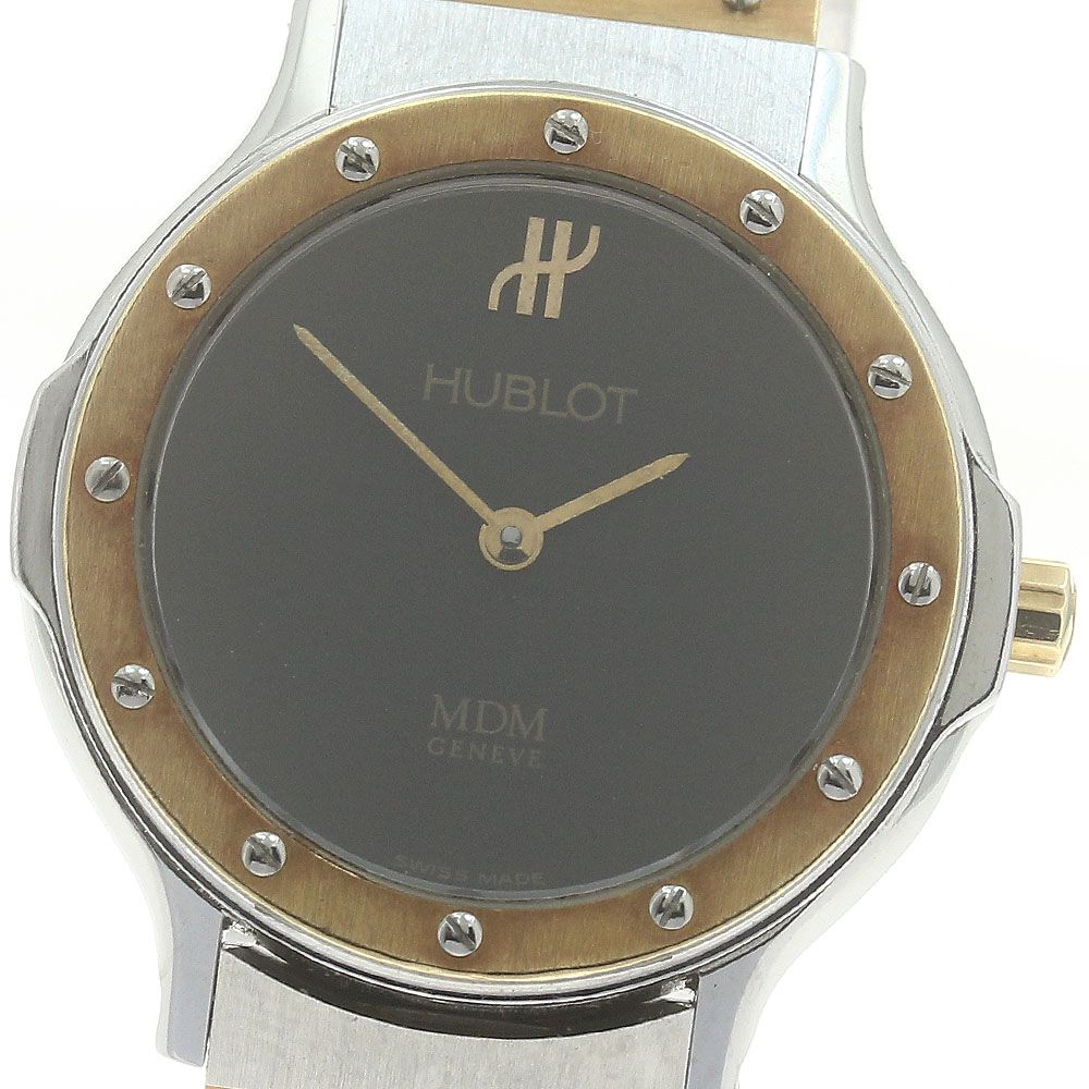 ウブロ HUBLOT 1280.100.2 MDM クォーツ レディース_882801
