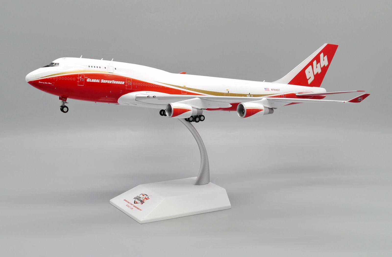Boeing 747-400BCF グローバル スーパータンカー 1/200 ScaleModelStore.com :: JC Wings 1:400 - XX4910 - Global Super